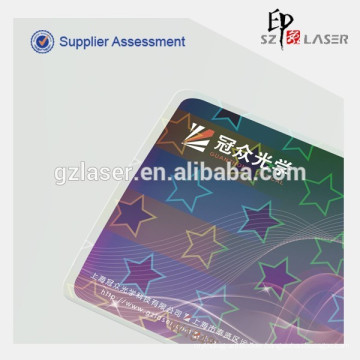 3d effect Hologram pvc id card holder for visiting card